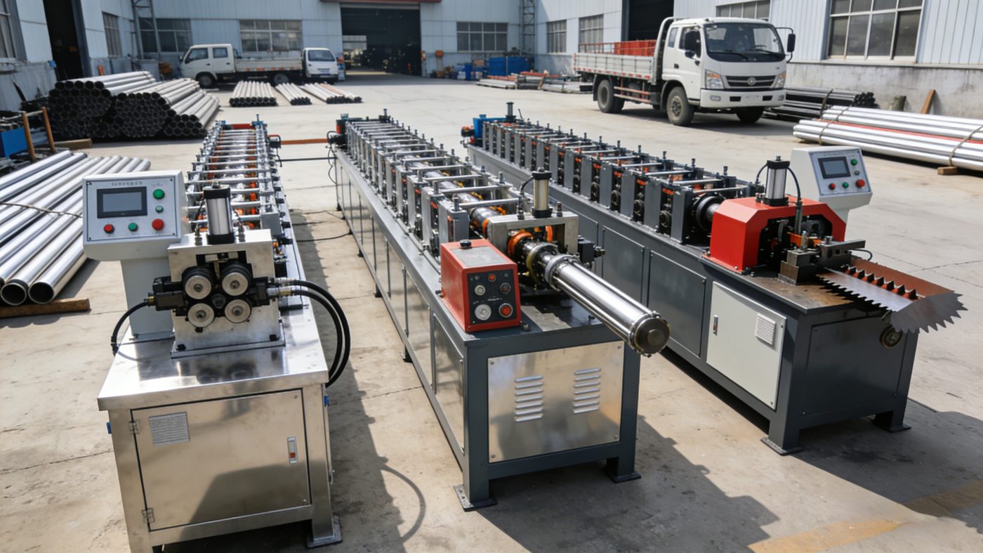 Raw material and pipe storage
